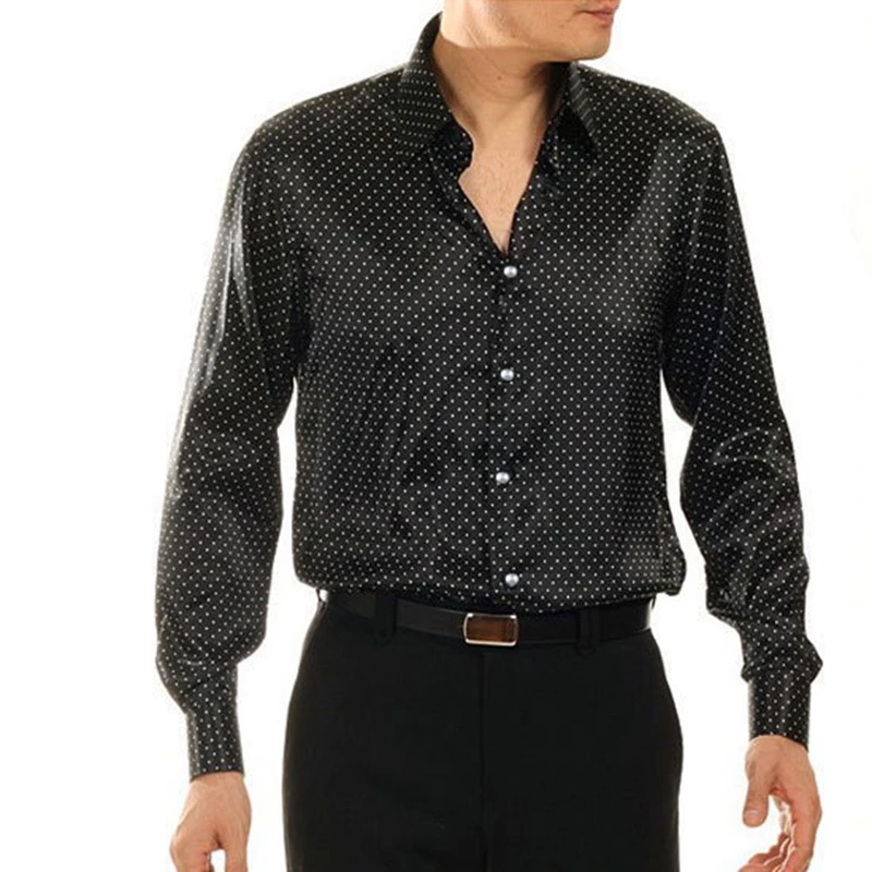 black slim fit formal shirt