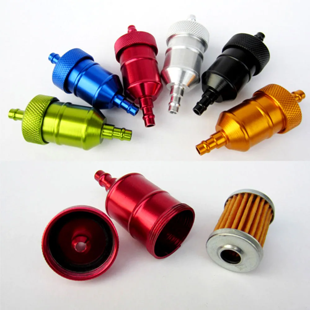 

1PC Universal Gasoline Filter Motorcycle Fuel Filters Oil Petrol Filters for Sports Car ATV SUV Motorcycle Modified