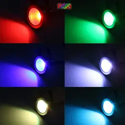 10 W 12 V RGB белый светодиодный подводный источник света IP68 Водонепроницаемый пруд светильник «Аквариум»