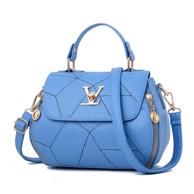 Fashion Bag Women Handbag Geometry Small V Style Loui Saddle Luxury ...