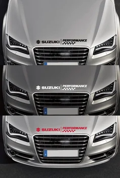 

For For SUZUKI - PERFORMANCE BONNET CHECKS - CAR DECAL STICKER - SWIFT 585mm long
