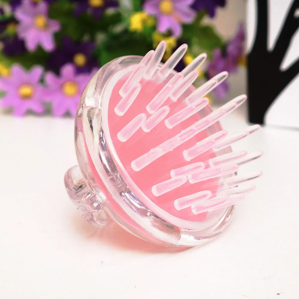 Pro Head Hair Washing Scalp Shampoo Air Brush Comb Soft Massager