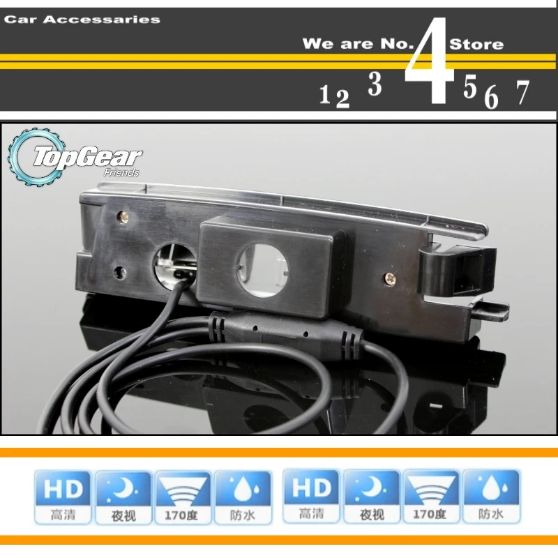 Автомобильная камера для TOYOTA visi Echo Yaris XP10 хэтчбек Высокое качество заднего вида камера для PAL/NTSC использования | CCD+ RCA