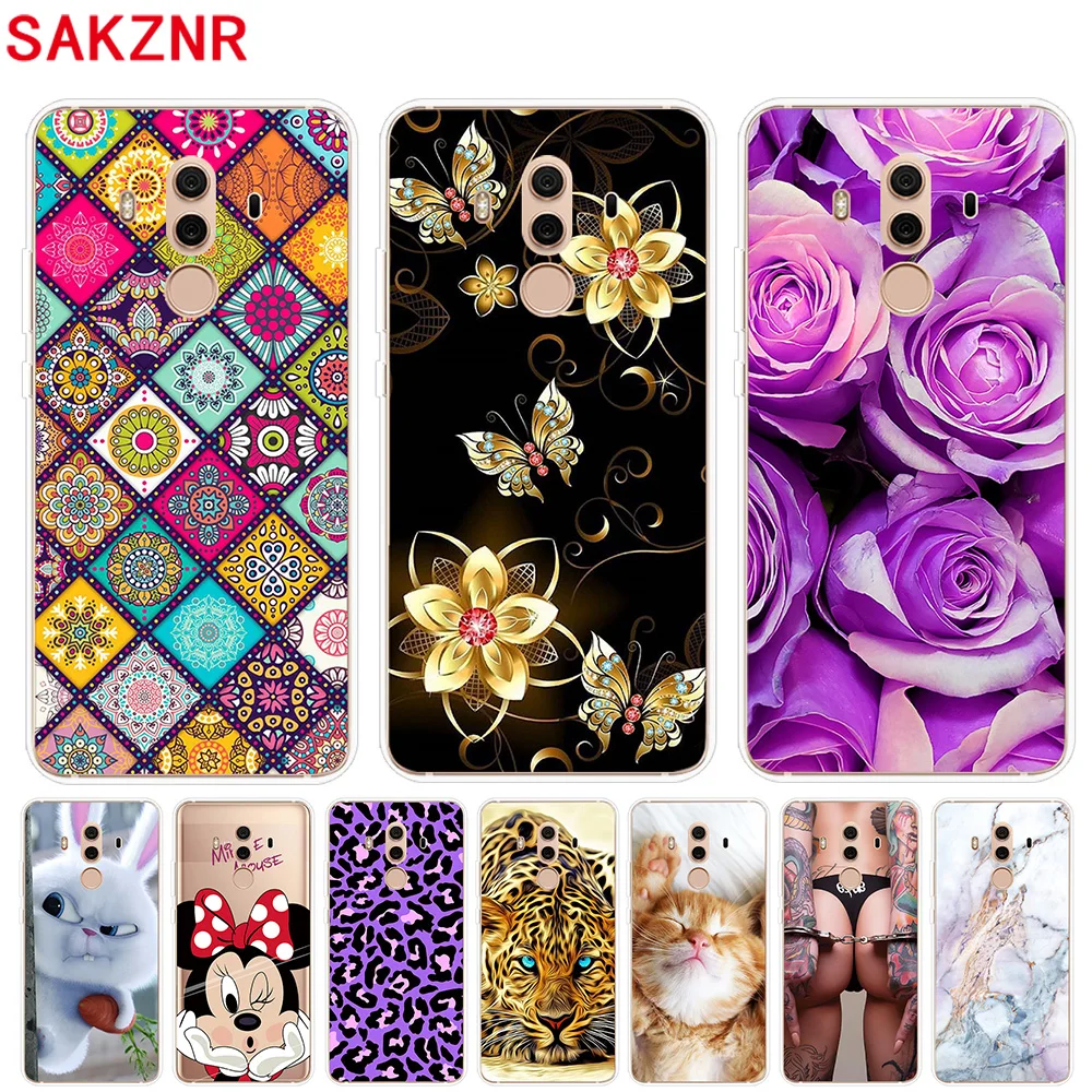 Case for Huawei Mate 10 Pro Cover Silicone TPU Funda Phone |