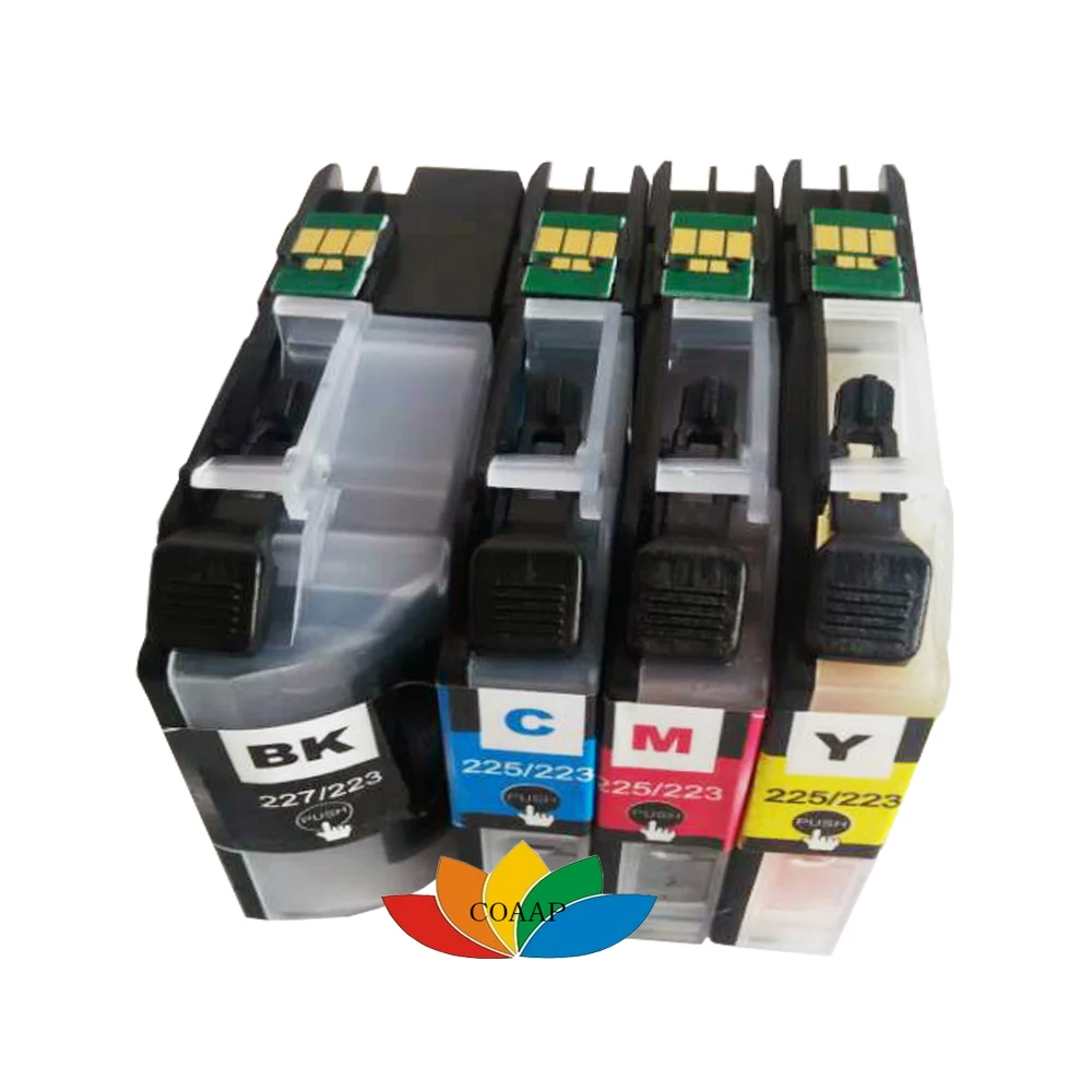 

4 Pack For Compatible Brother 225 227 Ink Cartridges Brother MFC-J 5720 DW / DCP-J 4120 DW Printer