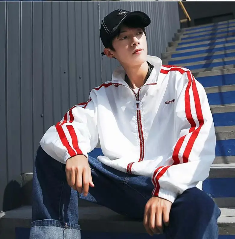 

Hip Hop Jacket Windbreaker Men Japan Harajuku Multi Pockets Jacket Coat Retro Vintage Casual Track Jacket Streetwear 2018 Autumn
