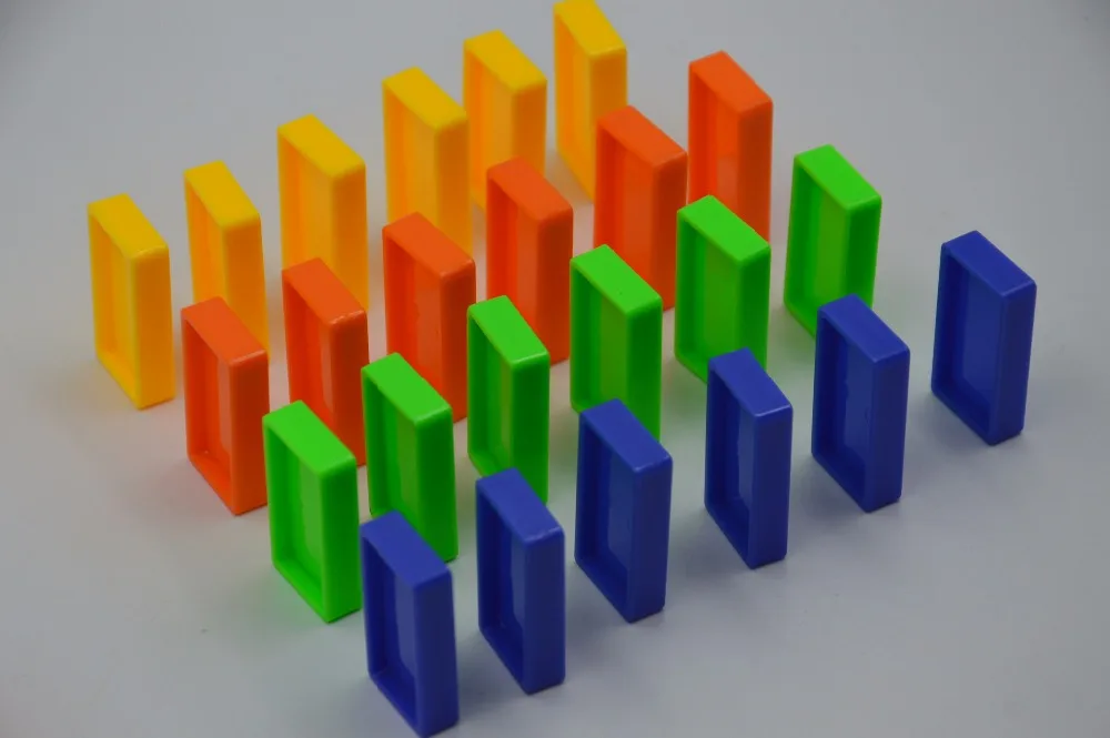 Buy 60 pieces Creative Kids Domino Set Building Blocks