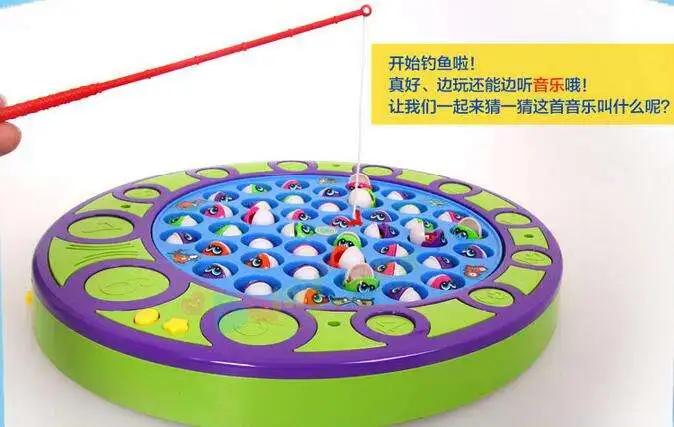 Parent-child Interaction Environmental Puzzle Electric Toys Fishing Games Educational Battery Operated Electronic Plastic 2021 | Игрушки и