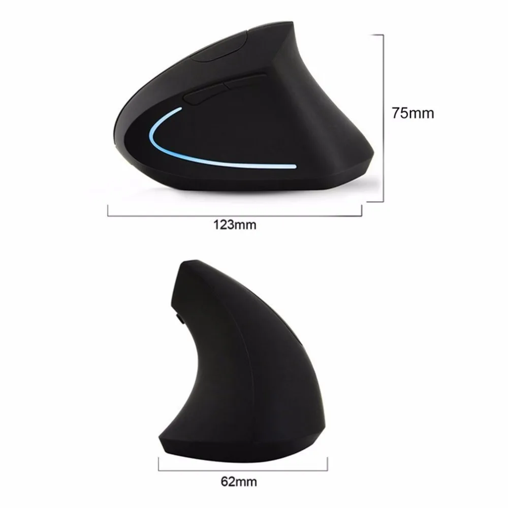 Wireless Ergonomic Vertical Mouse 2.4G 6 Button Mice 1000 DPI Computer USB Optical Mouse for PC Laptop Office Wireless Ergonomic Vertical Mouse 2.4G 6 Button Mice 1000 DPI Computer USB Optical Mouse for PC Laptop Office