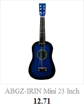 ABGZ-IRIN 2" Ukelele Укулеле ель корпус палисандр гриф 4 струны струнный инструмент синий