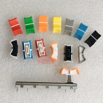 

8pcs hole 8mm potentiometer fader knobs caps / mixer fader cap 8mm / sounder equalizer push rod cap push button