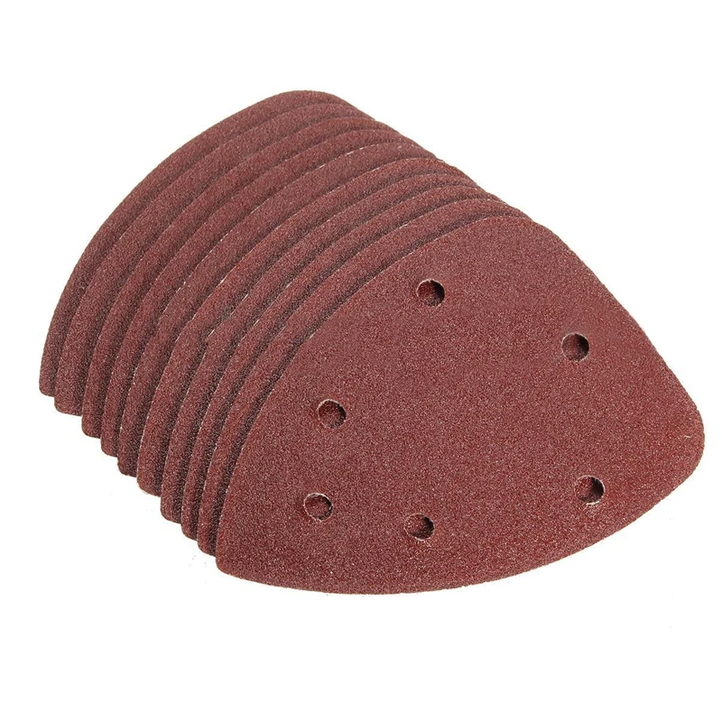 10Pcs/set  Mouse Sanding Sheets Sandpaper For Black & Decker Palm Sander 60/80Grit