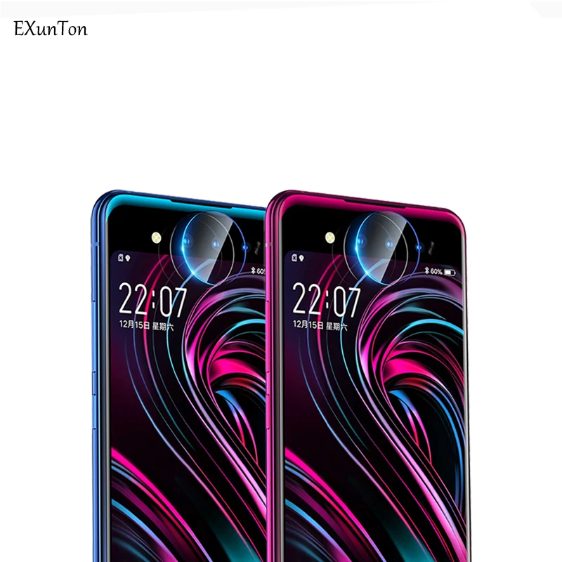 

EXUNTON 2PCS Camera Lens Tempered Glass for VIVO NEX Dual Display Edition Back Camera Lens Screen Protector Protective Film