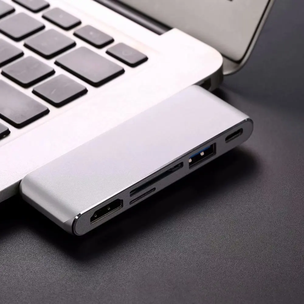 Адаптер с разъемом USB 3 0 Type C к HDMI для зарядки SD/TF карт Macbook Xiaomi|Адаптеры Type-C| |
