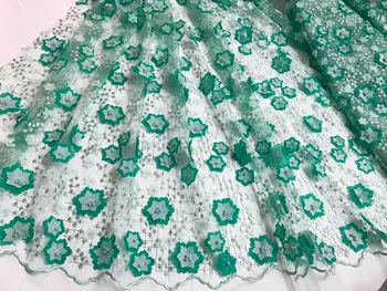 

French Tulle Lace High Quality African 3d Flower Lace Fabric Nigeria 3d Tulle Lace 3d Applique Lace Fabric For Wedding Dressesjy