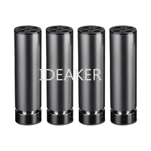 4 шт. ножки для мебели из алюминиевого сплава серебристые Регулируемые 180 мм высота стол для шкафа диван кровать круглая форма ножки 180x50 мм