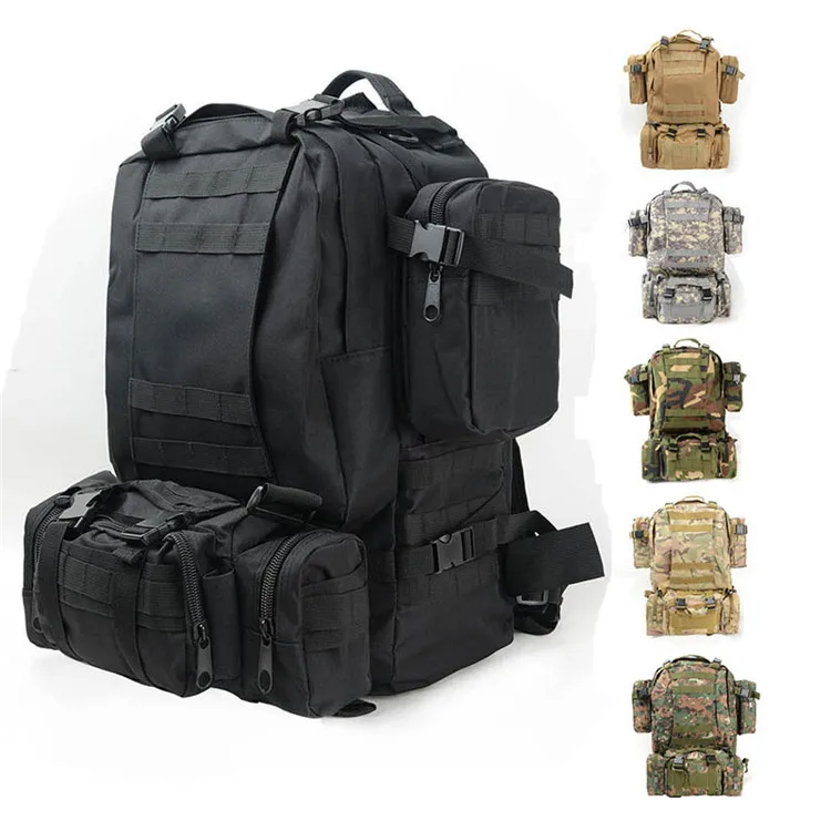 2015 New font b Hiking b font Camping Backpacks Sets Unisex Ployester Fabric Waterproof Tactical Military
