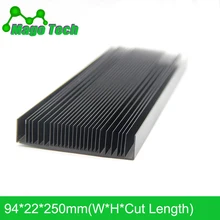 Светодиодный алюминиевый радиатор в виде пластины светильник для выращивания радиатор охлаждения охладитель подходит транзистор IC теплопроводность светодиодный электронный радиатор