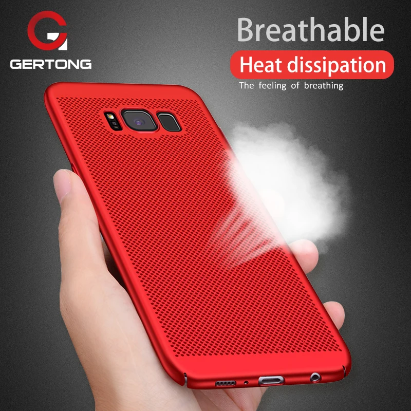 Fashion Heat Dissipation Case For Samsung Galaxy S8 S9 Plus S7 S6 Edge