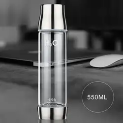XIAOMAOTU 3g 550 мл здоровая водородная бутылка для воды водородный генератор чайник ионизатор перезаряжаемая стеклянная бутылка для воды BPA-free