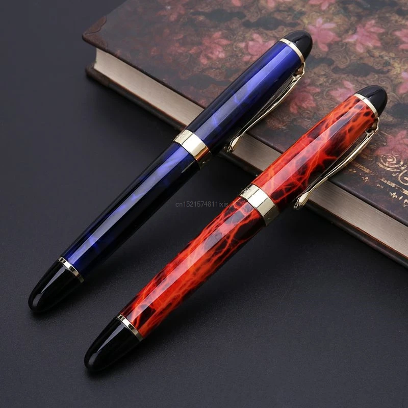 Jinhao X450 роскошная мужская авторучка бизнес-Студенческая 0,5 мм дополнительный тонкий наконечник для каллиграфии офисный инструмент для письма