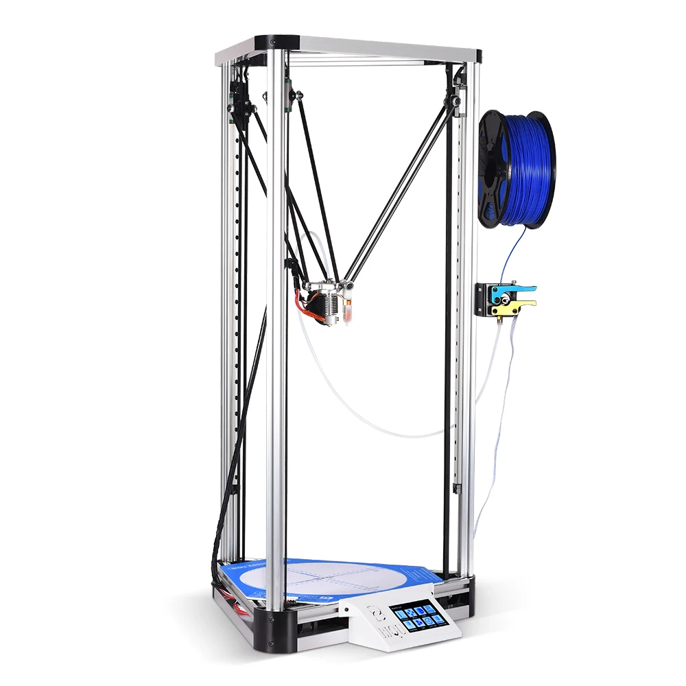 BIQU 3d принтер Kossel Plus/Pro Большая печать линейная направляющая сенсорный экран PLA нити автоматический уровень Bltouch Reprap Delta DIY Металл