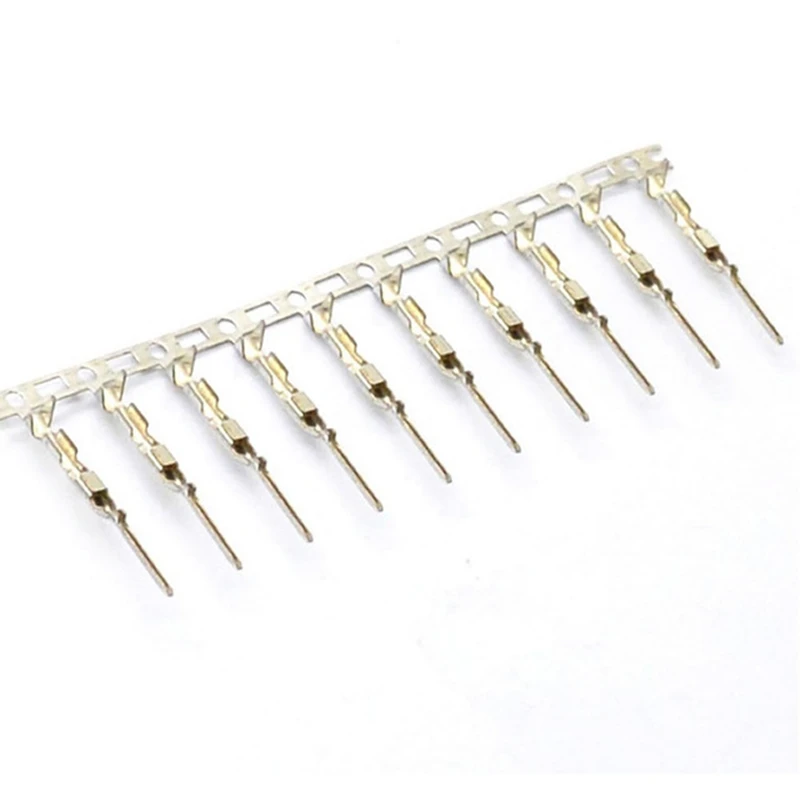 

200pcs/lot Dupont Jumper 2.54mm Terminals Dupont Jumper Wire Cable Terminal 2.54mm male, Pin Crimp Terminal Connector