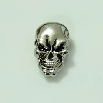 

(KB703) Wholesale 50pc Metal Skull Concho Screwback Leathercraft Silver