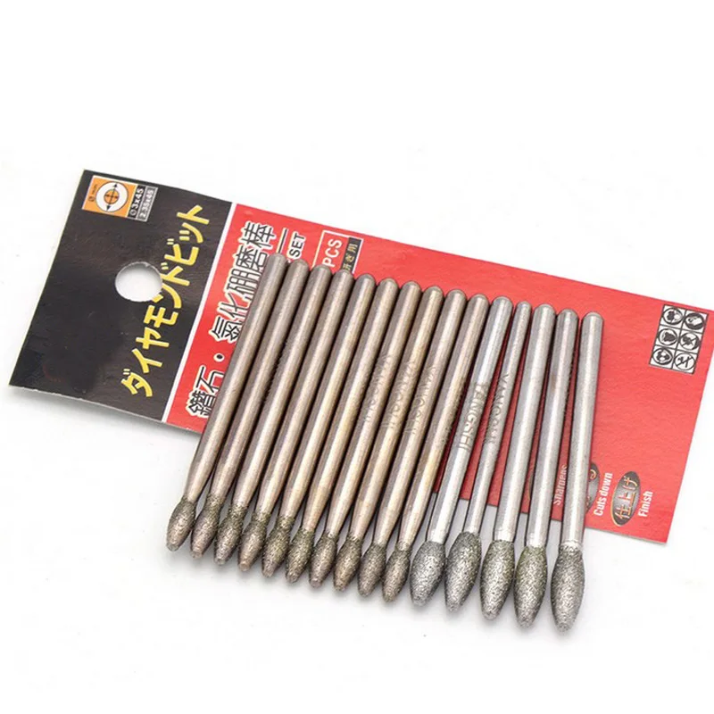 10pcs 3m 4mm Grinding Head Emery Boron Nitride Rod 3.0mm | Инструменты