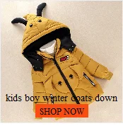 Новая модная детская зимняя куртка зимнее пальто для девочек детское теплое длинное пуховое пальто с капюшоном и меховым воротником для детей