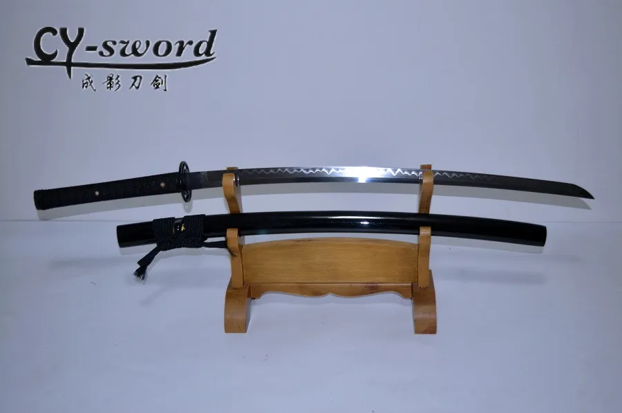 Handmade Real Clay Tempered Honsanmai Blade Japanese style katana sword High-quality