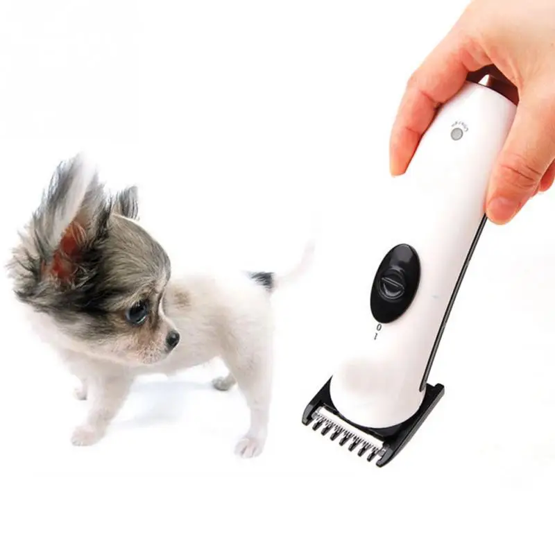Electric pet hair trimmer cordless hair clipper grooming haircut