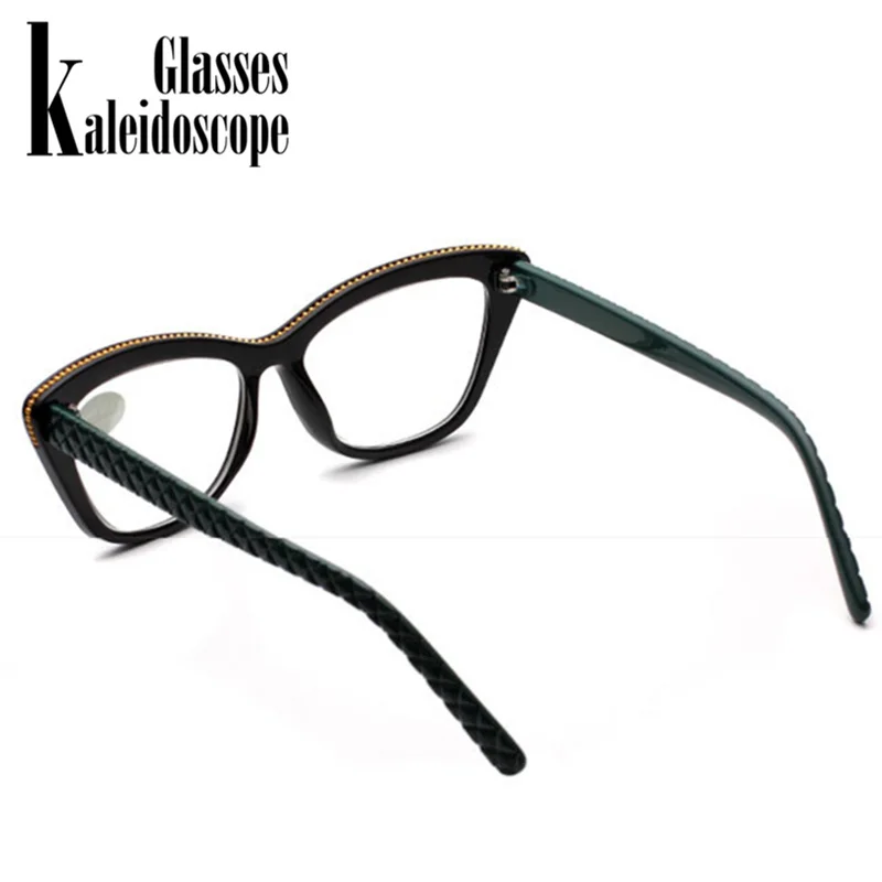 Калейдоскоп, женские очки, двойной светильник, очки для чтения, кошачий глаз, очки для чтения, дальнозоркость, Пресбиопия, диоптрия