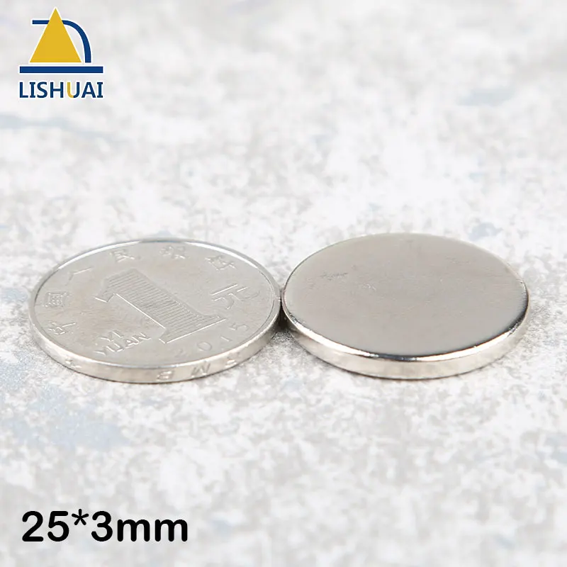 

N35 Neodymium Magnet, Strong Cylinder Magnet D25mm X 3mm Round Rare Earth Neodymium Magnet/Permanent Magnet