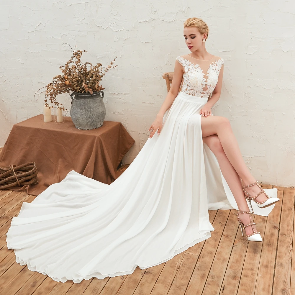 Реальные изображения свадебное платье плюс размеры Свадебные платья robe de mariage Милая Cystal бисером тюлевые платья невесты