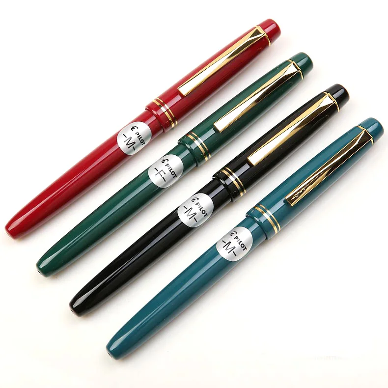 Original pilot 78g fountain pen Gold plated clip and nib extra fine ...