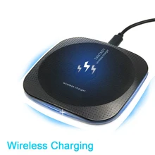 Полностью новое Qi Беспроводное зарядное устройство USB Беспроводная зарядка для iPhone X 8 Plus samsung Galaxy S8 Plus S6 S7 Edge Note 5 8 для Xiaomi