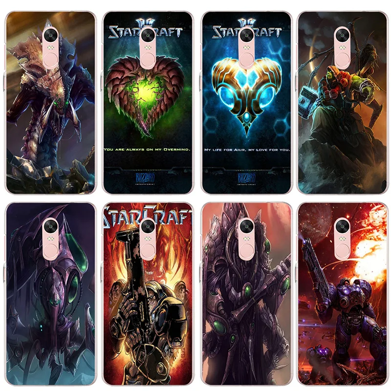 

Games StarCrafts II For Xiaomi Mi Redmi Note 3 3S 4 4X 4A 5 5S 5A 6 6X 6A 8 A1 Pro Plus Max 2 Soft TPU Silicon Cell Phone Cases