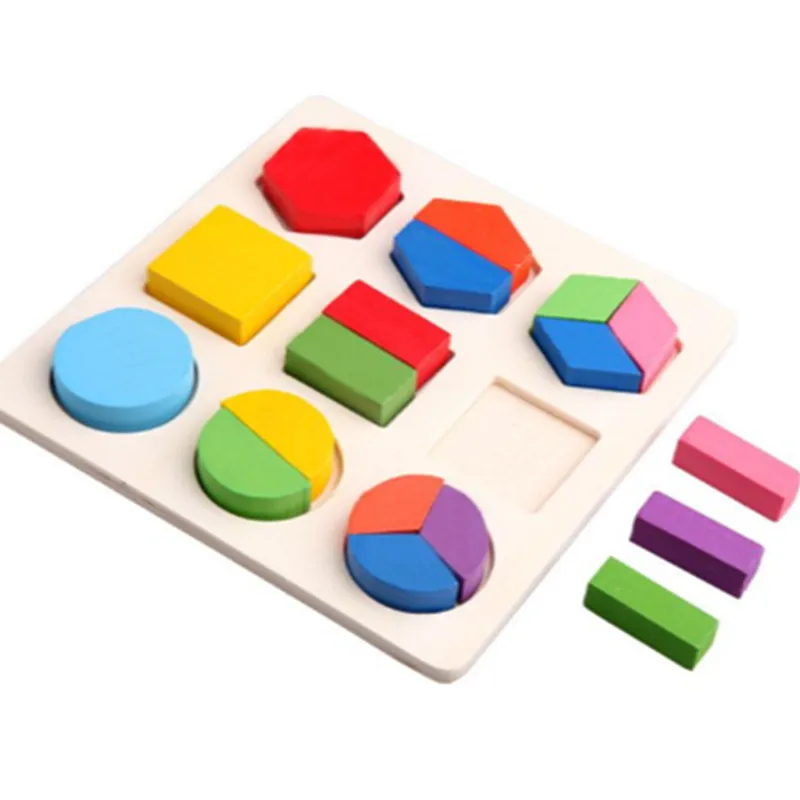

Classic learning Education Montessori Wooden Math Toys Puzzle Toys For Children Educational Equipment Resources Geometry Gifts