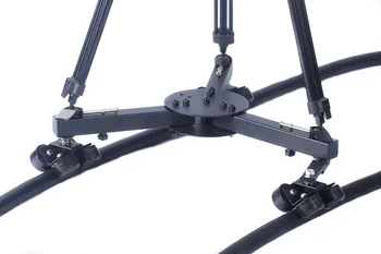 

Camera Heavy Video Slider Tripod Dolly Track Tracking Wheels Moving Car