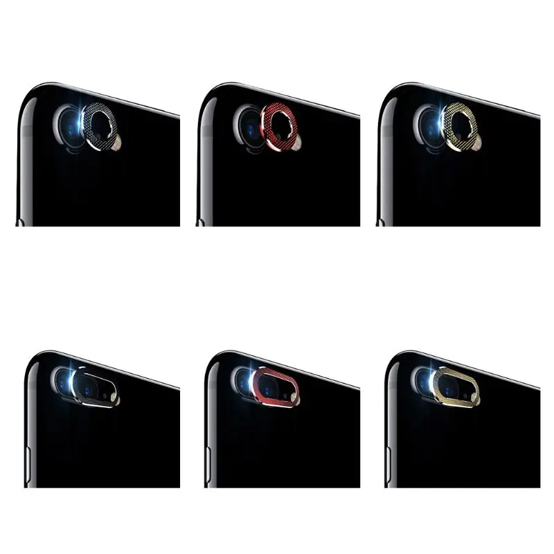 

Rear Back Lens Protector Case Camera Guard Circle Protective Cap Ring Bumper for iPhone 7 7Plus 8 8Plus