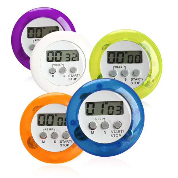 

2017 Magnetic LCD Digital Kitchen Countdown Timer Back Stand Cooking Timer Count UP Alarm Clock Kitchen Gadgets Cooking Tools