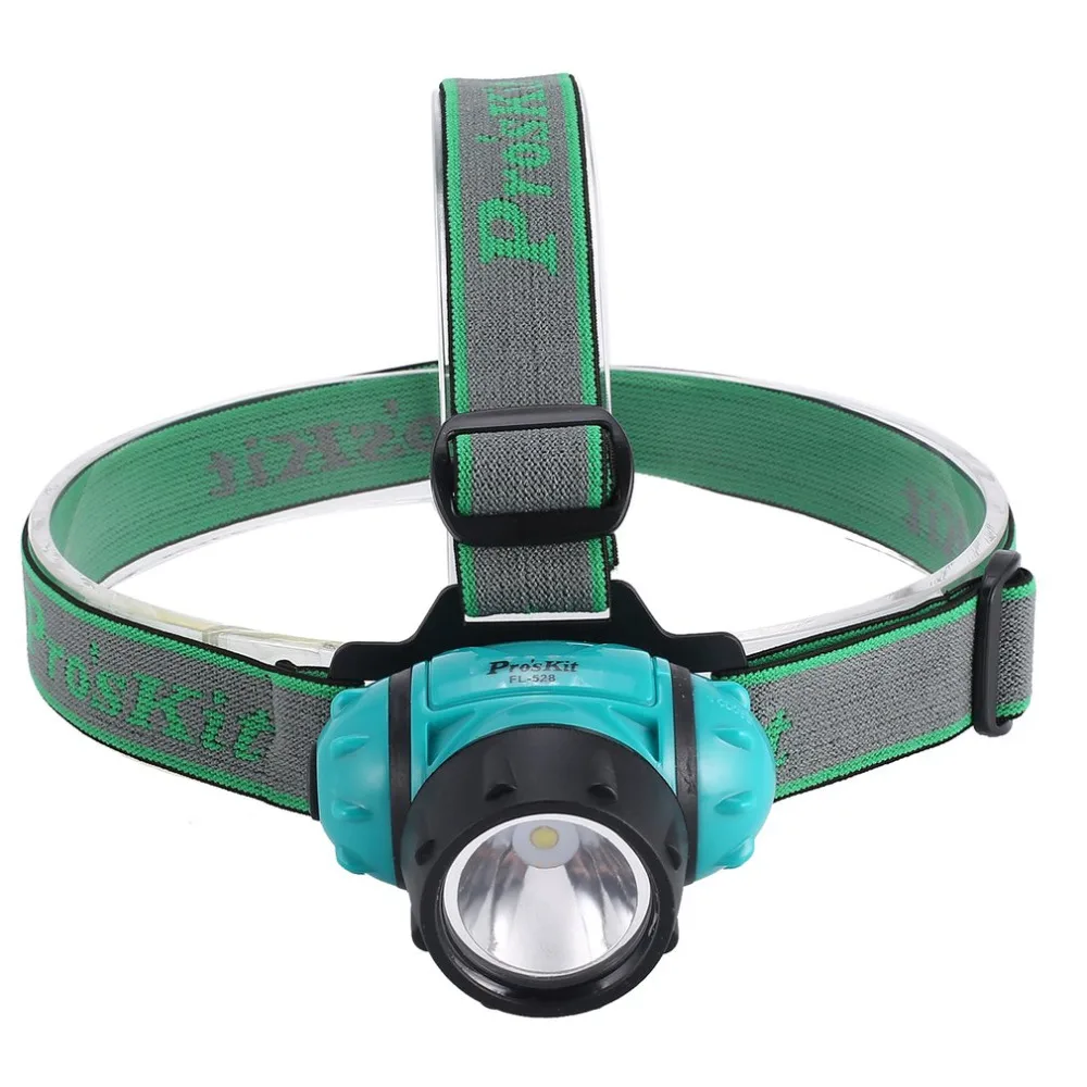 

Hot New Pro'sKit FL-528 LED Headlight Flashlight Auto Repair Check Workshop Tool Ajustable Portable Lighting Working Light Lamp