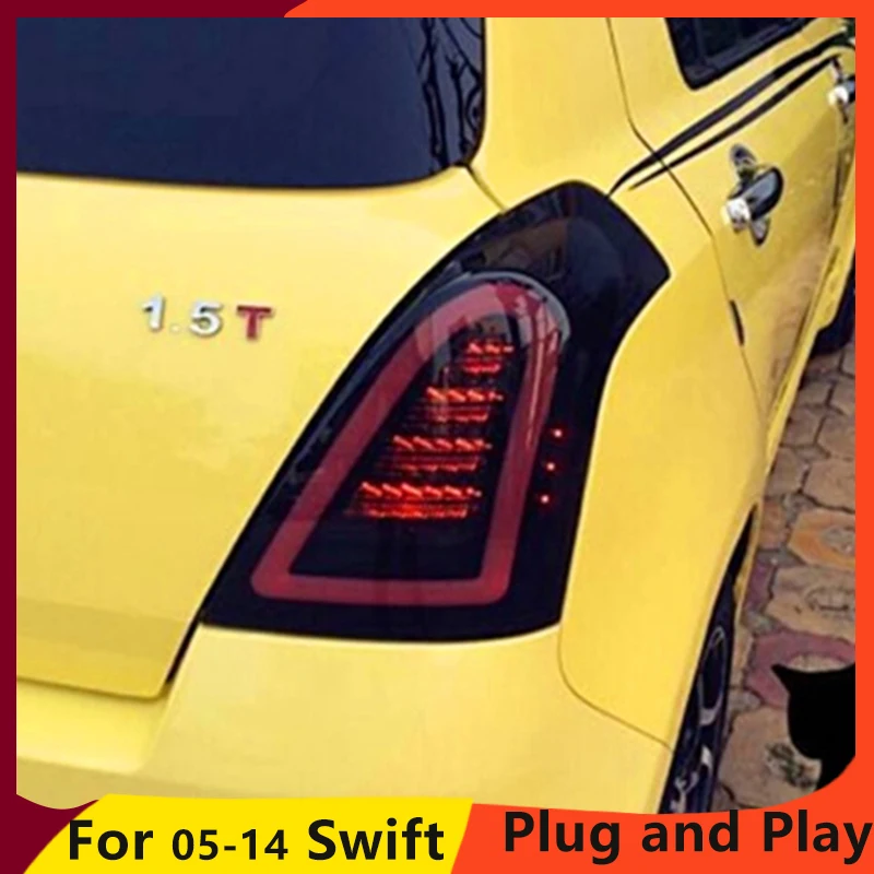 Автомобильный Стайлинг KOWELL для Suzuki Swift задние фары 2005 2014 ДХО + сигнал поворота
