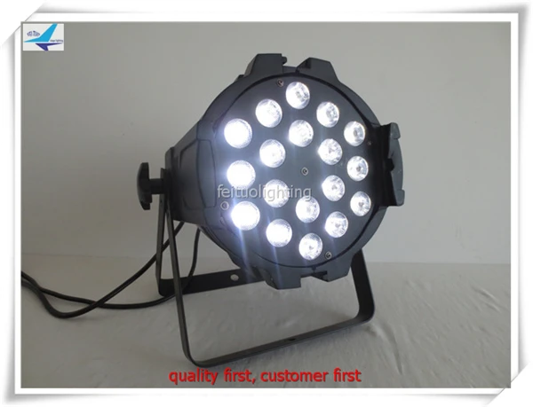 

T-12pcs/lot led par can light 18*10w rgbw dmx led par rgbw 4in1 dj disco light