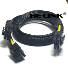 LODFIBER GPU CABLE de alimentación para DELL POWEREDGE R720/R730 J30DG 35cm