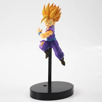 

14cm Dragon Ball Z Super Saiyan Super Warriors Son Gohan With Black Base Figurines PVC Action Figure Collectible Model Toy Doll