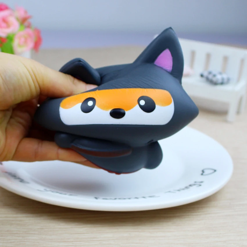 Новое животное jumbo Kawaii Ninja мягкое медленно поднимающееся удовольствие игрушки
