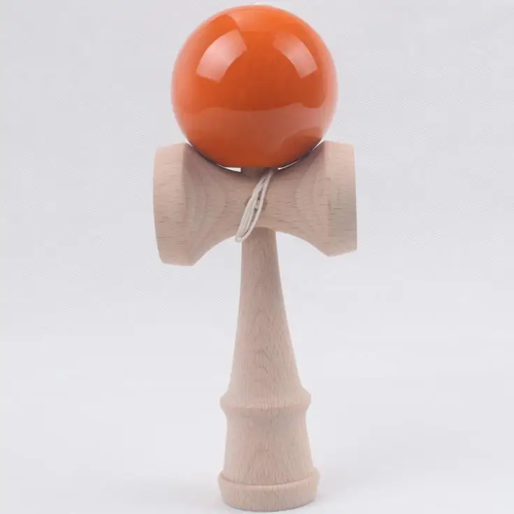 100 шт. FedEx прозрачной краской Kendama для всех возрастов, чтобы головой мяч строки профессиональный Япония Японский