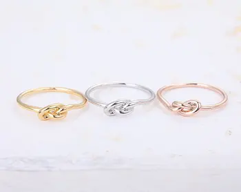

Fashion Trendy knot rings clinch ring for women wholesale